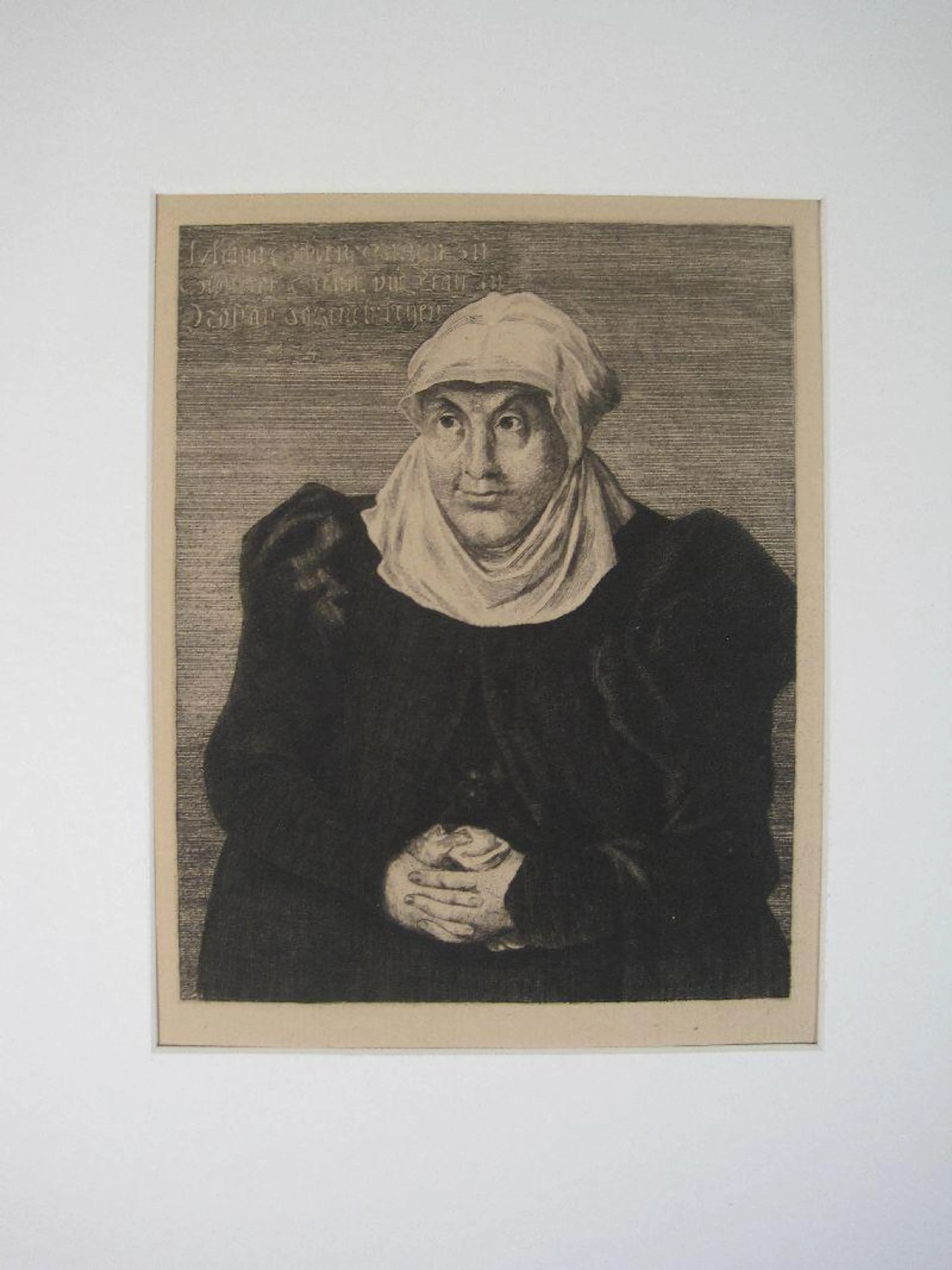 Een portret van Juliana van Stolberg.