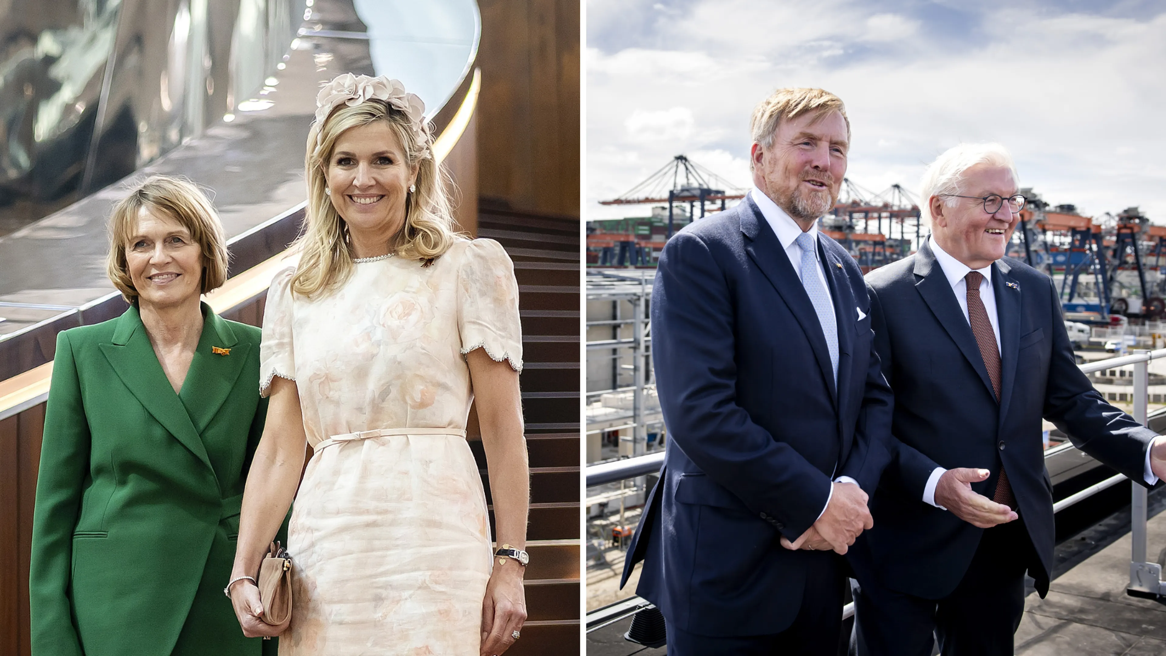 Willem-Alexander en Máxima los van elkaar op stap tijdens staatsbezoek