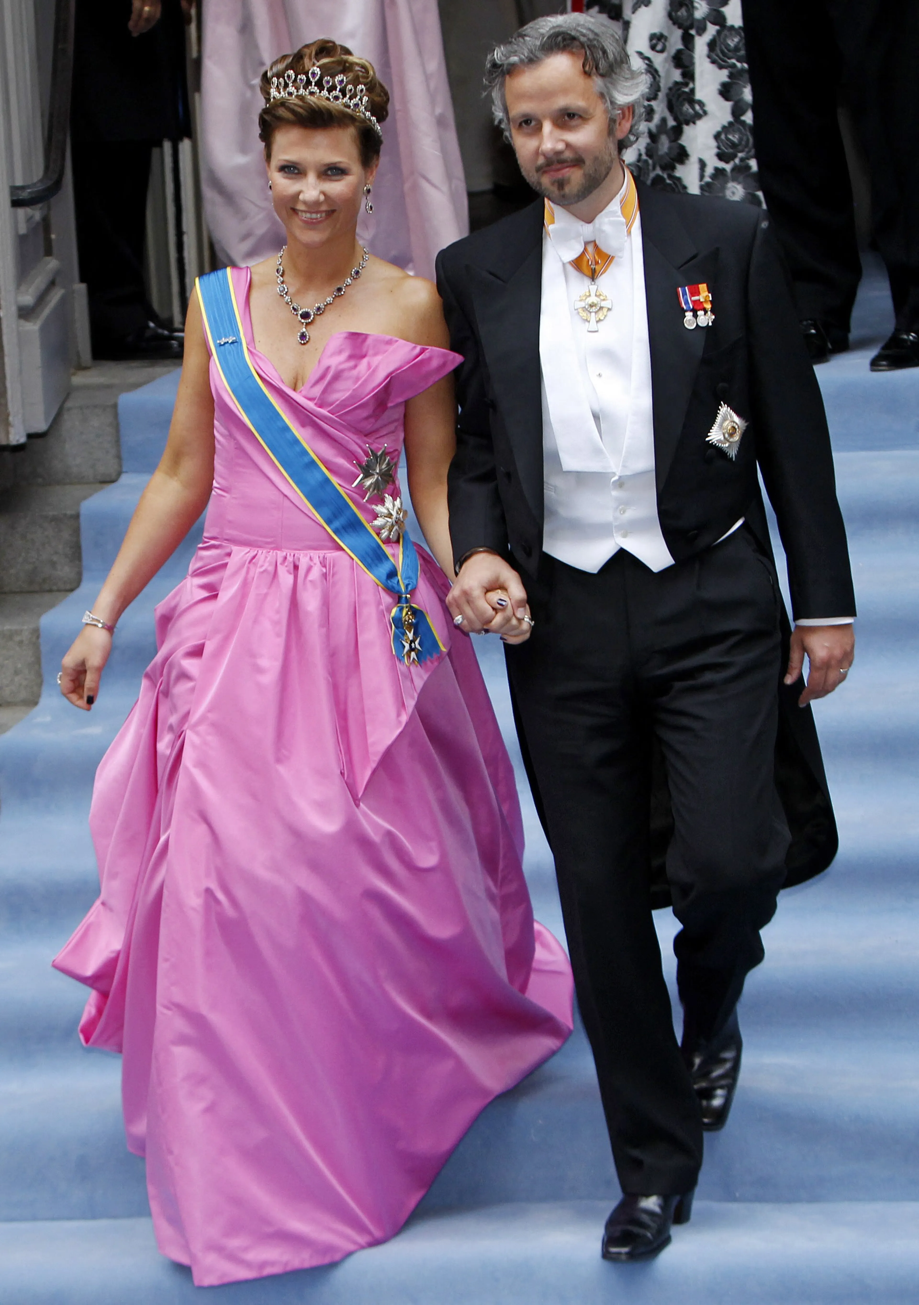 Prinses Märtha Louise draagt de Amethist Tiara in 2010.