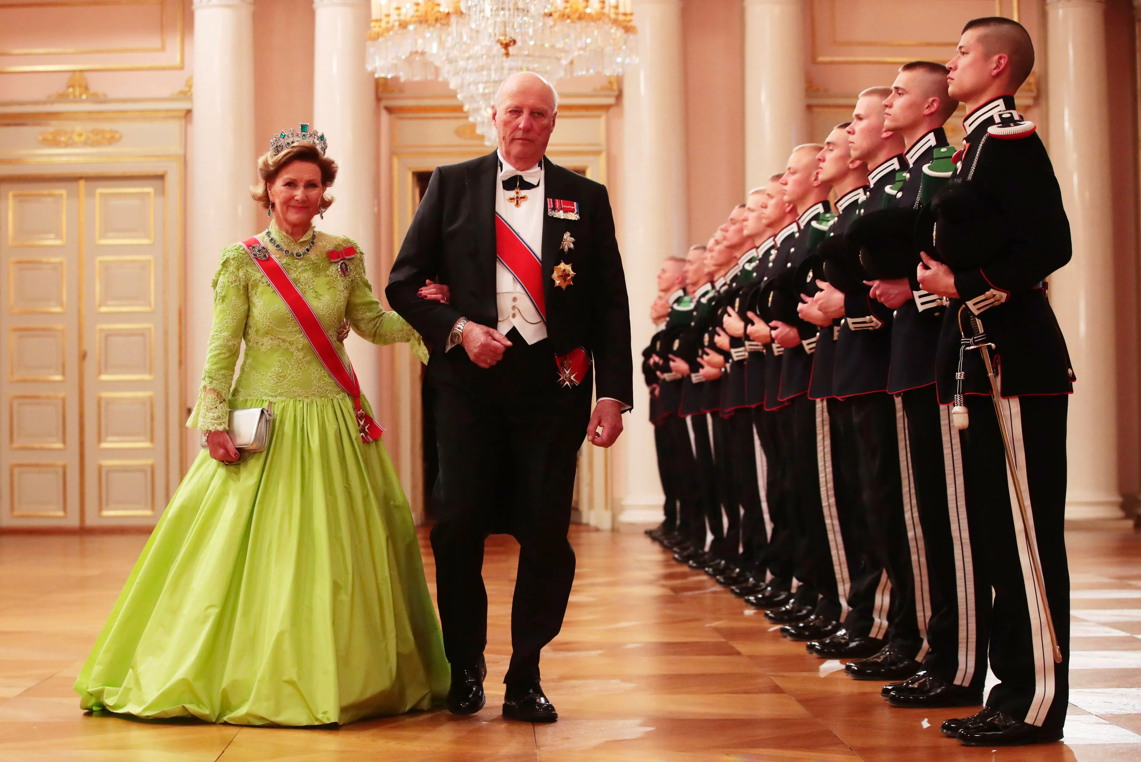 De tachtigste verjaardag van koning Harald.