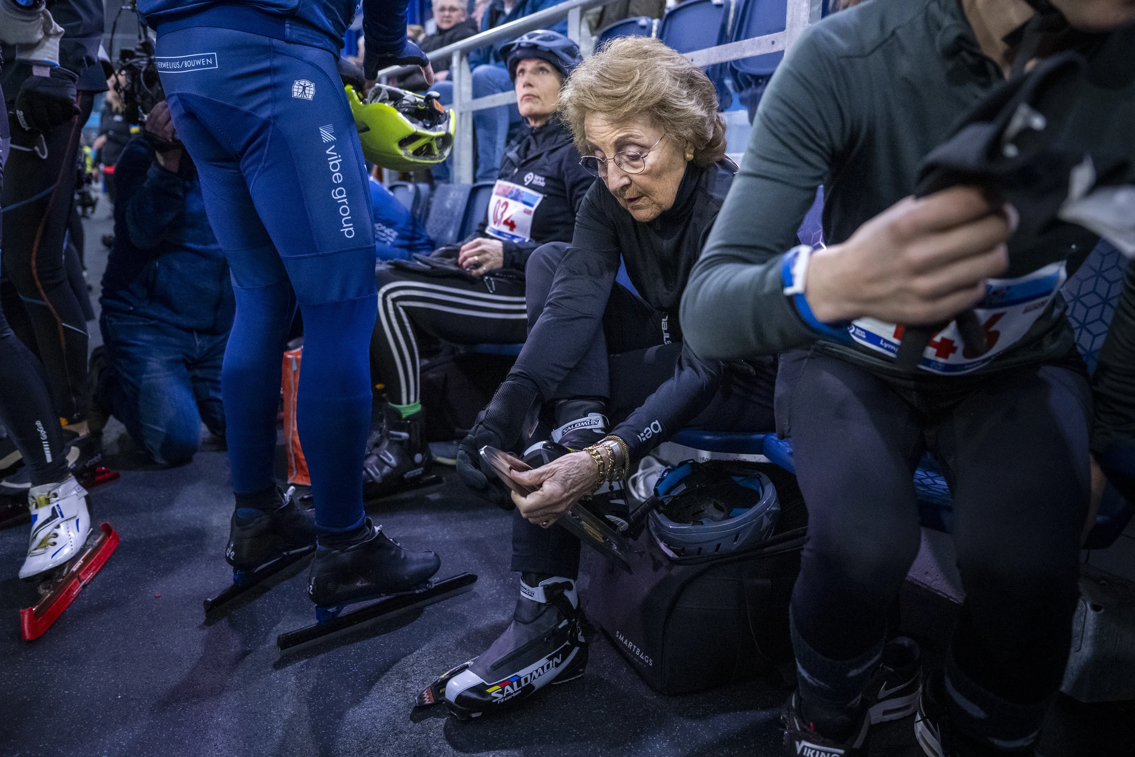 Prinses Margriet bij de aftrap van de Hollandse 100 (2025).