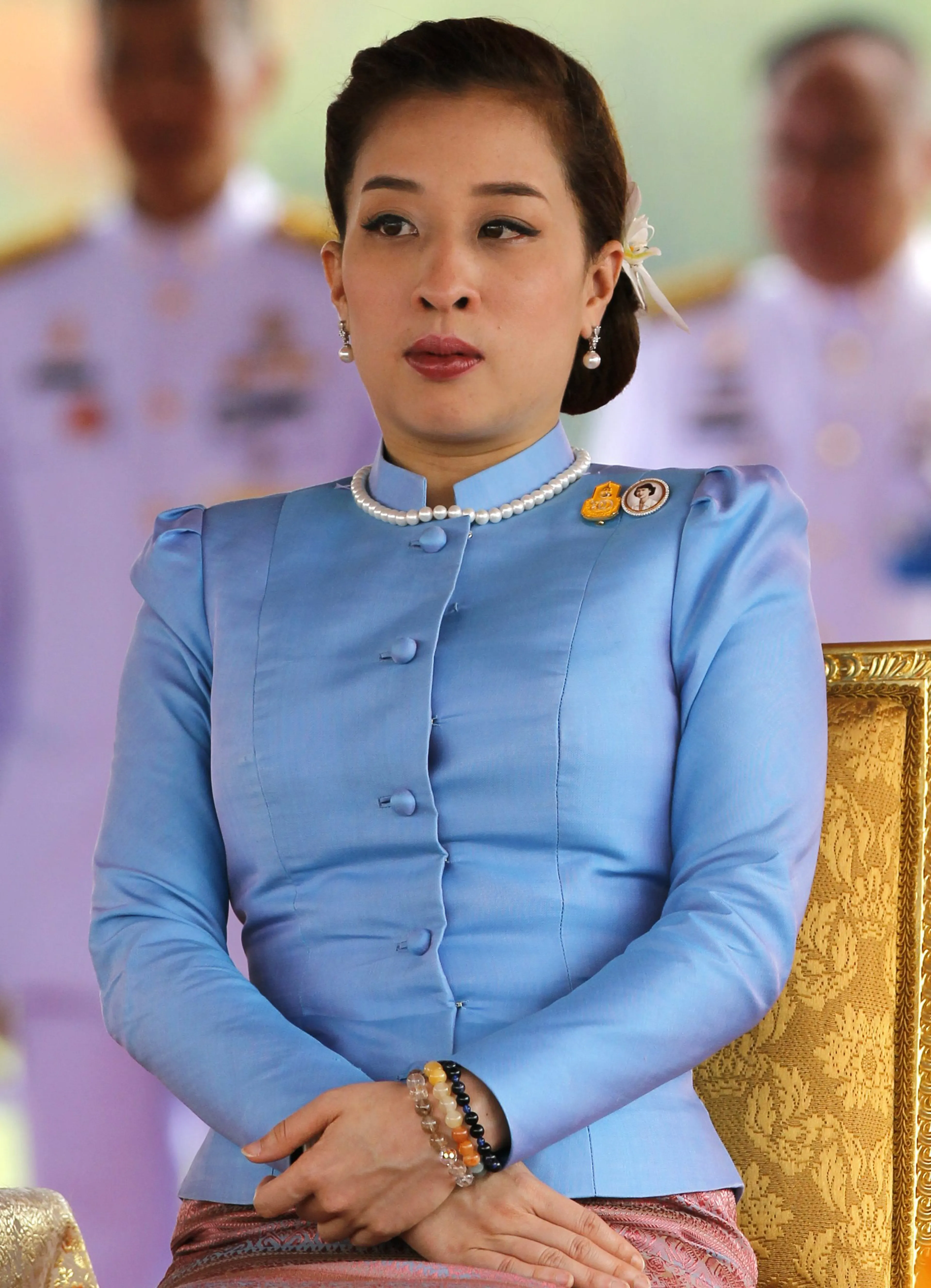 Prinses Bajrakitiyabha is de oudste dochter van koning Rama X.