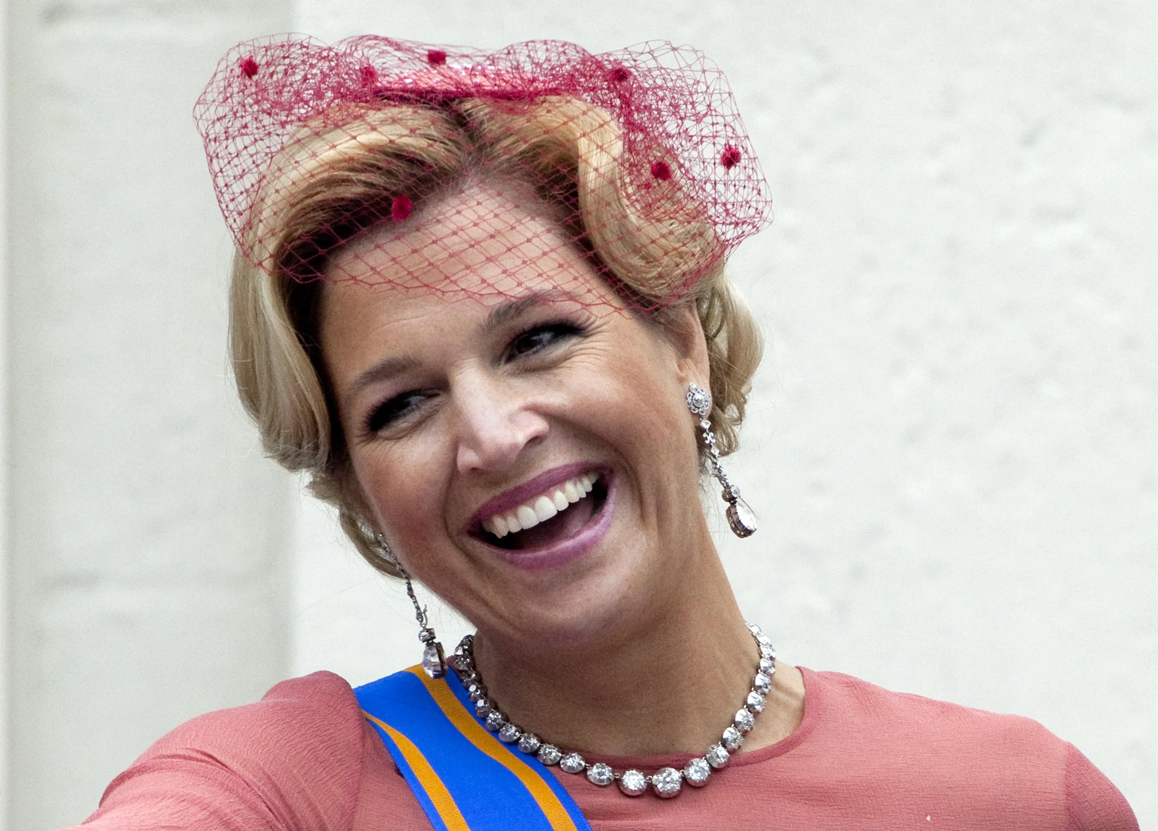 Prinsjesdag op het balkon van Paleis Noordeinde (2009).