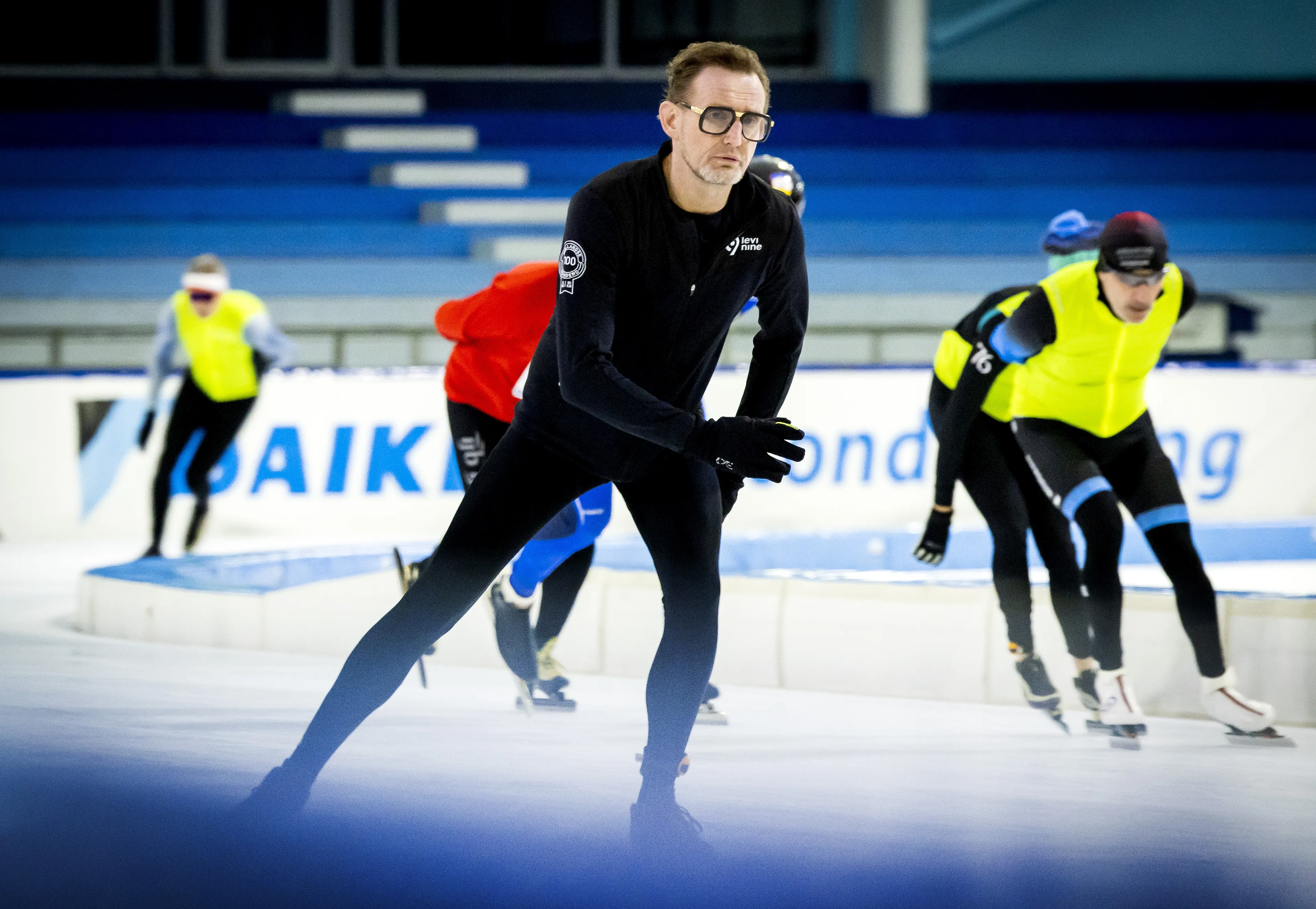Prins Bernhard op de ijsbaan bij de Hollandse 100 (2024).