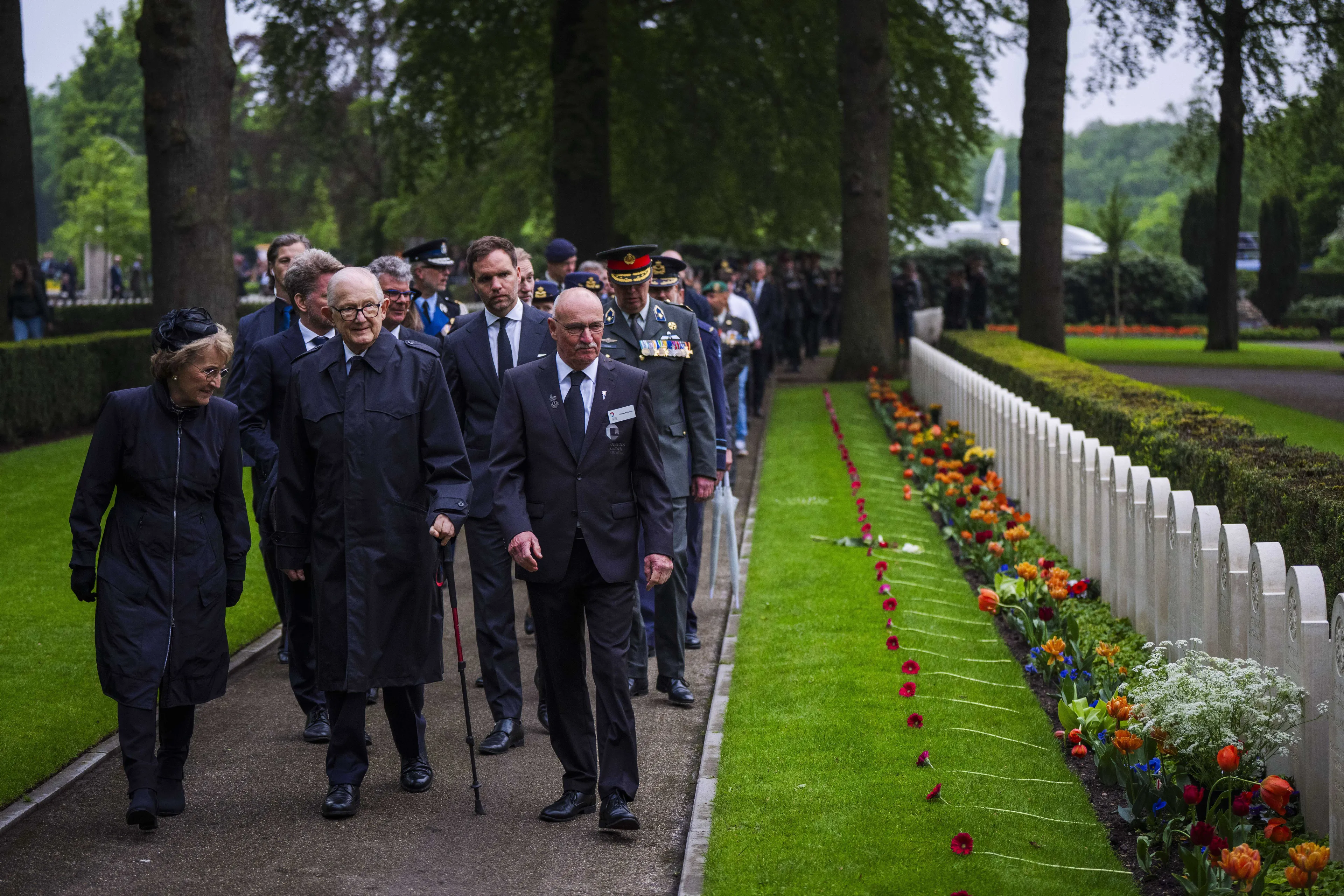 De Nationale Militaire Dodenherdenking in Rhenen.