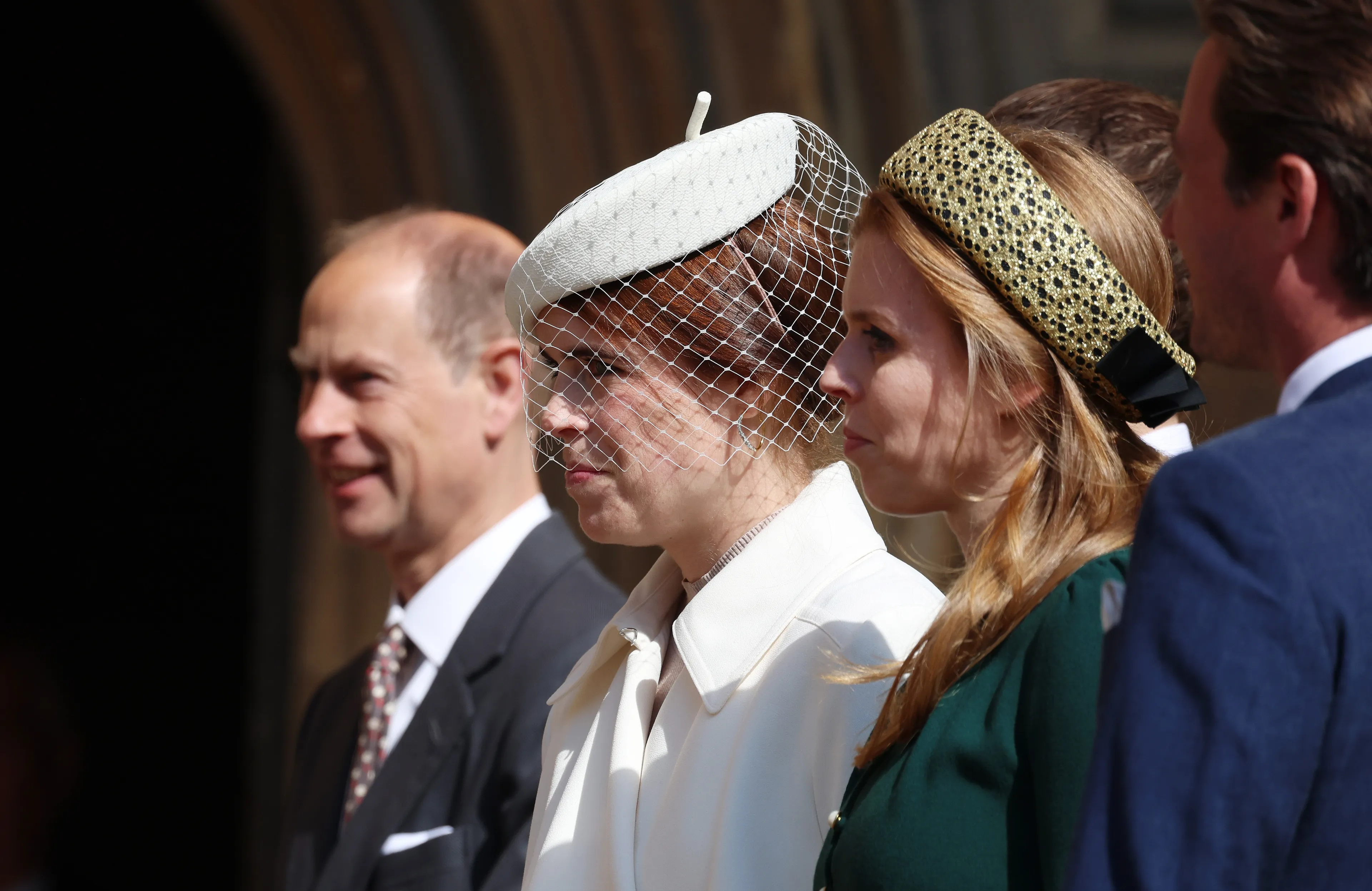 Prinses Beatrice en prinses Eugenie waren er vorig jaar wel bij.