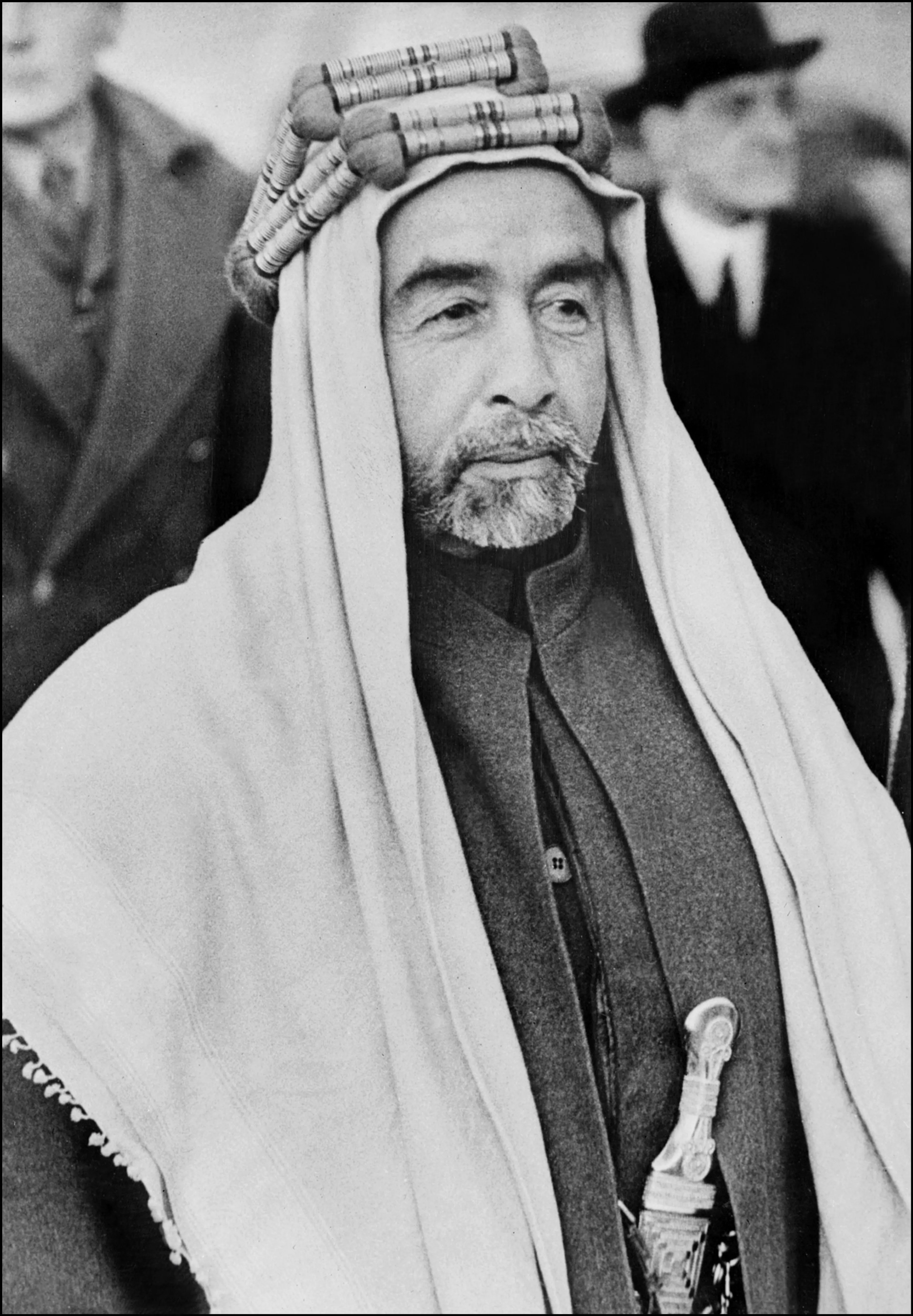 De eerste koning van Jordanië, Abdoellah I.