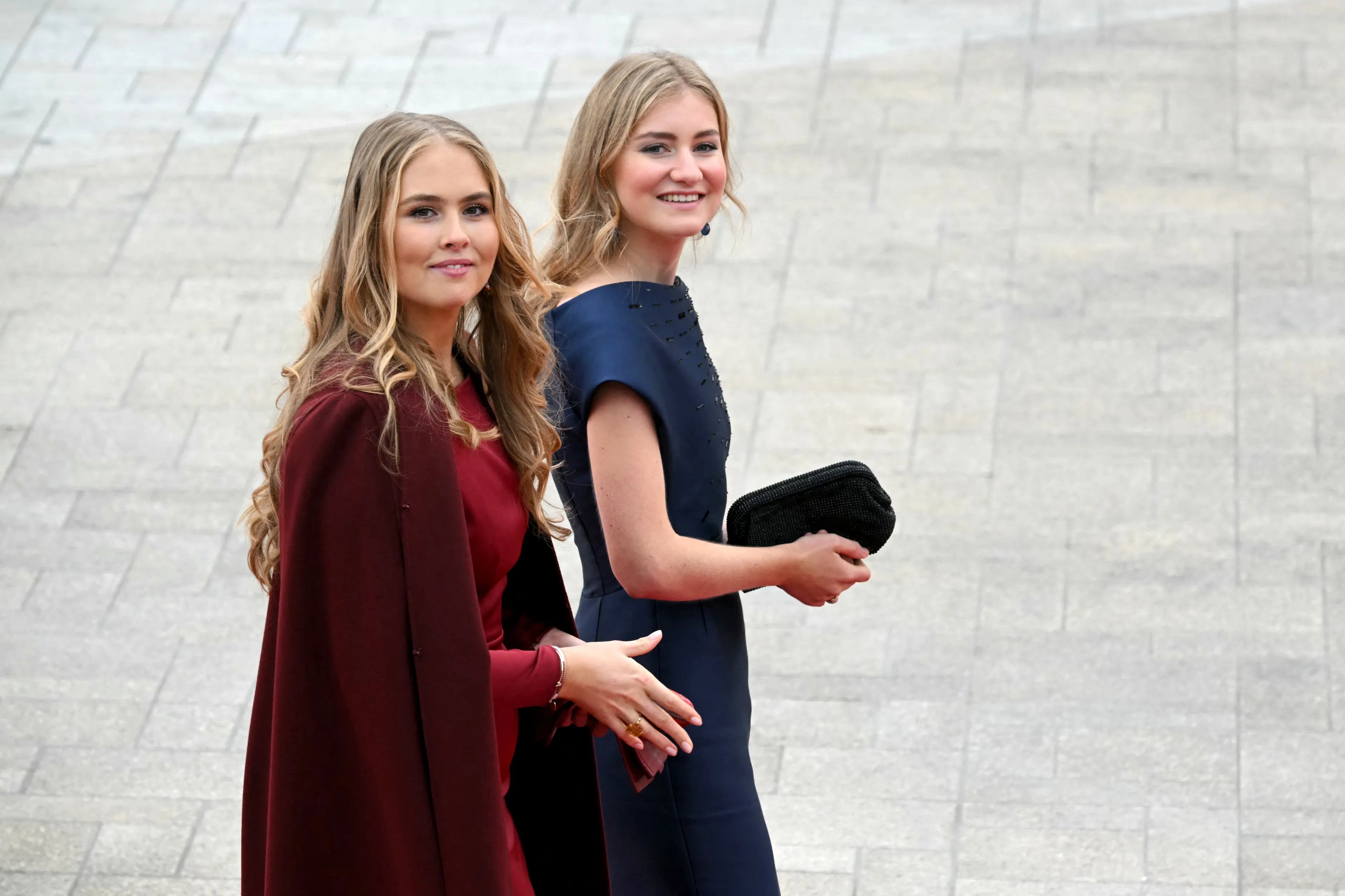 Prinses Amalia met prinses Elisabeth (2025).