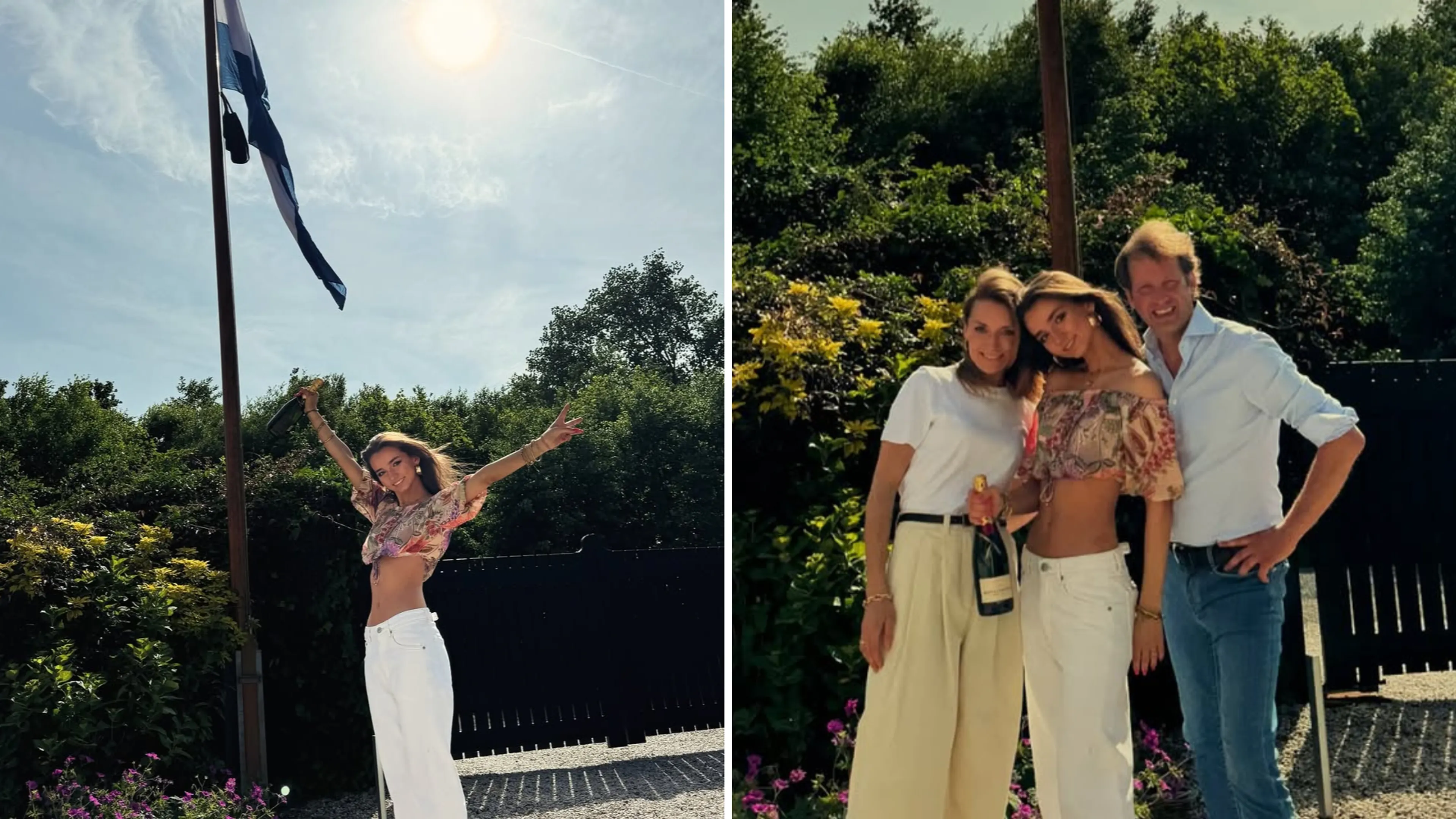 Feest in het huis van prins Floris: "Yes, Magali geslaagd"