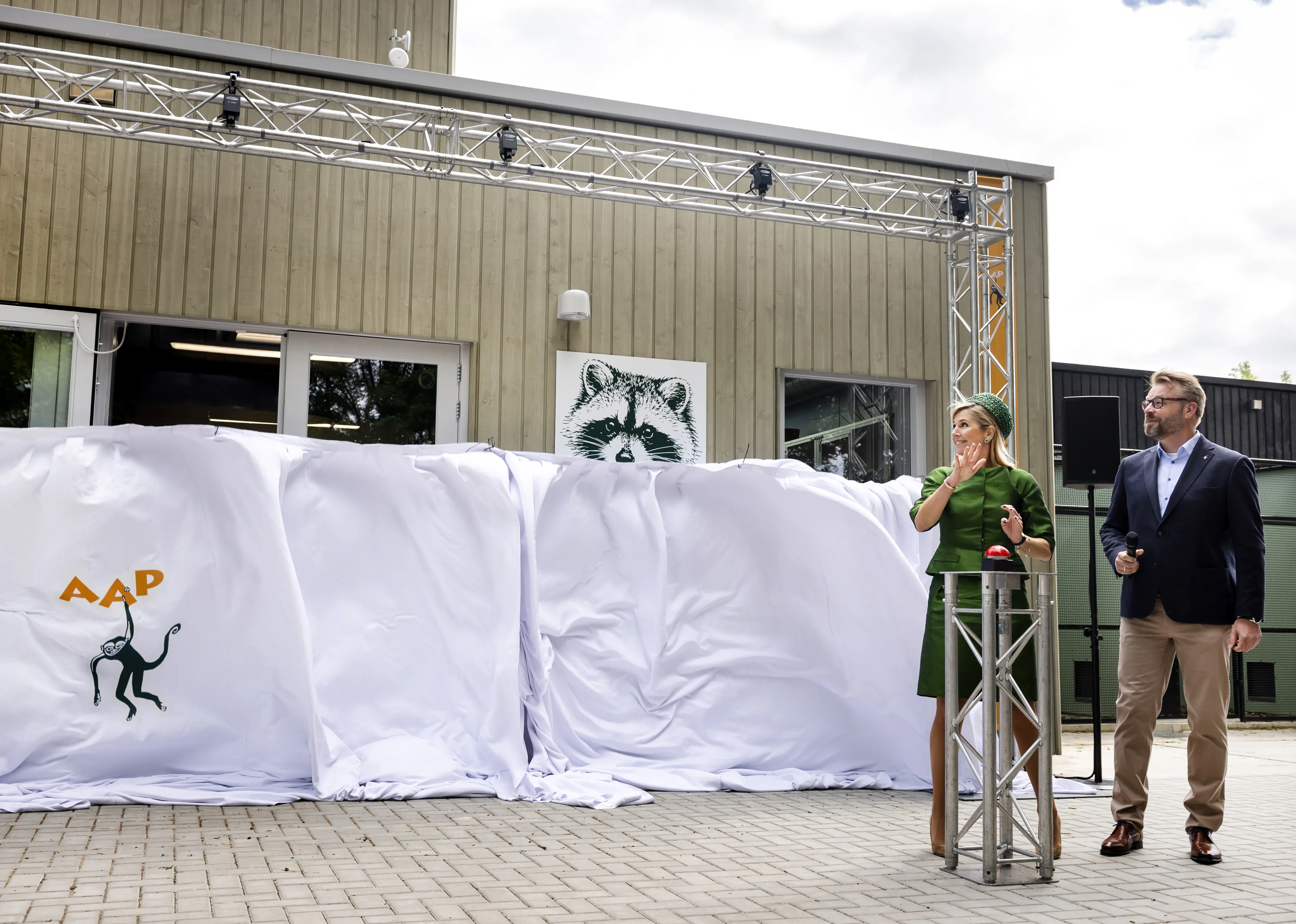 Koningin Máxima opent het nieuwe zoogdierengebouw (2026).