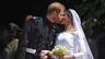 Dit zei prins Harry toen Meghan op hun bruiloft naar het altaar liep