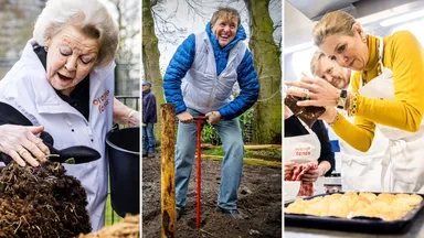 NLdoet in beeld: Oranjes steken handen uit de mouwen