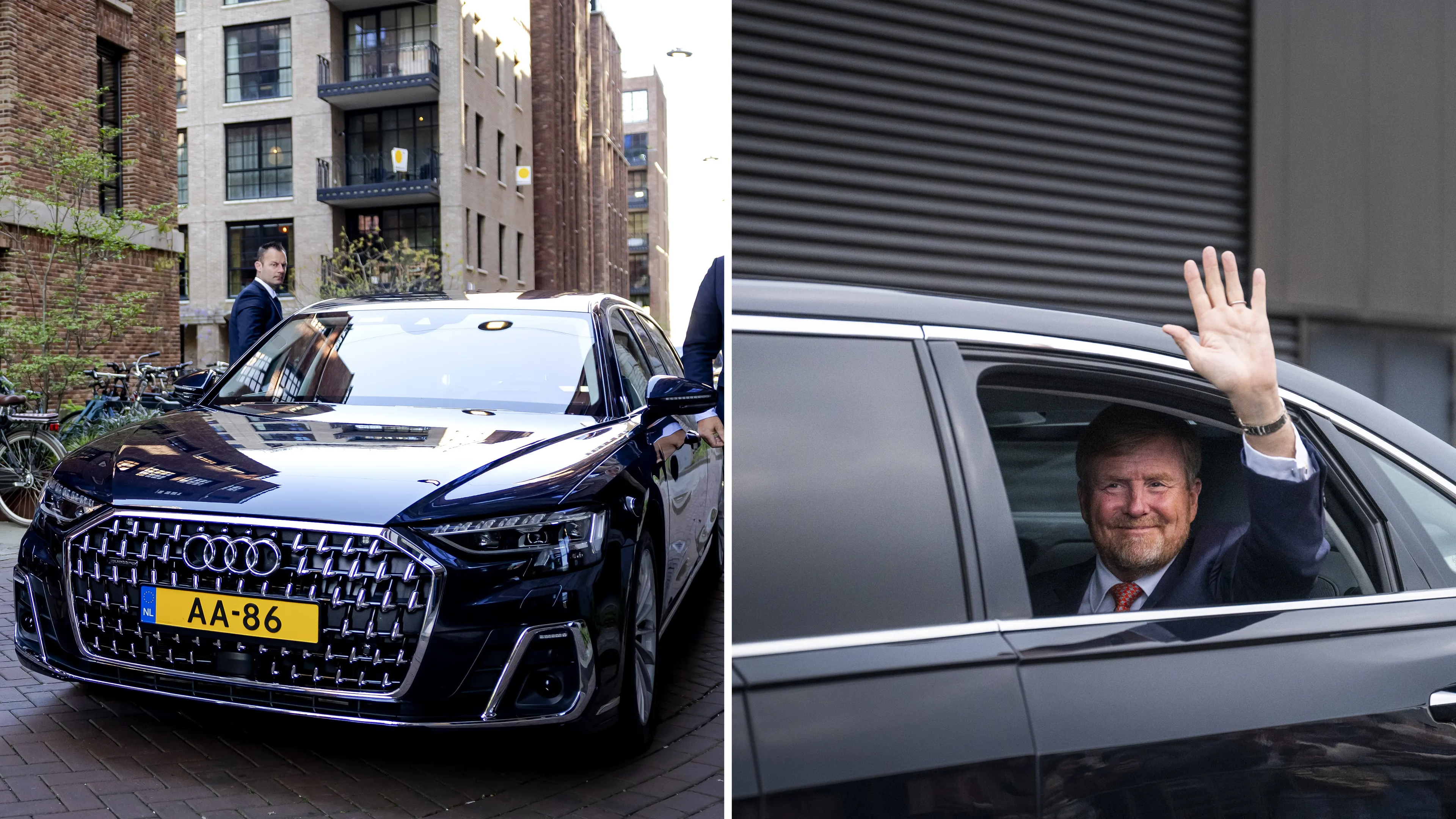 Zó ziet de auto van de koning er van binnen uit