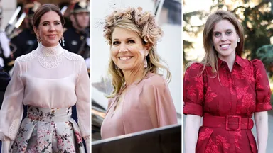 Koninklijke lente: bloemen domineren de garderobes van royals