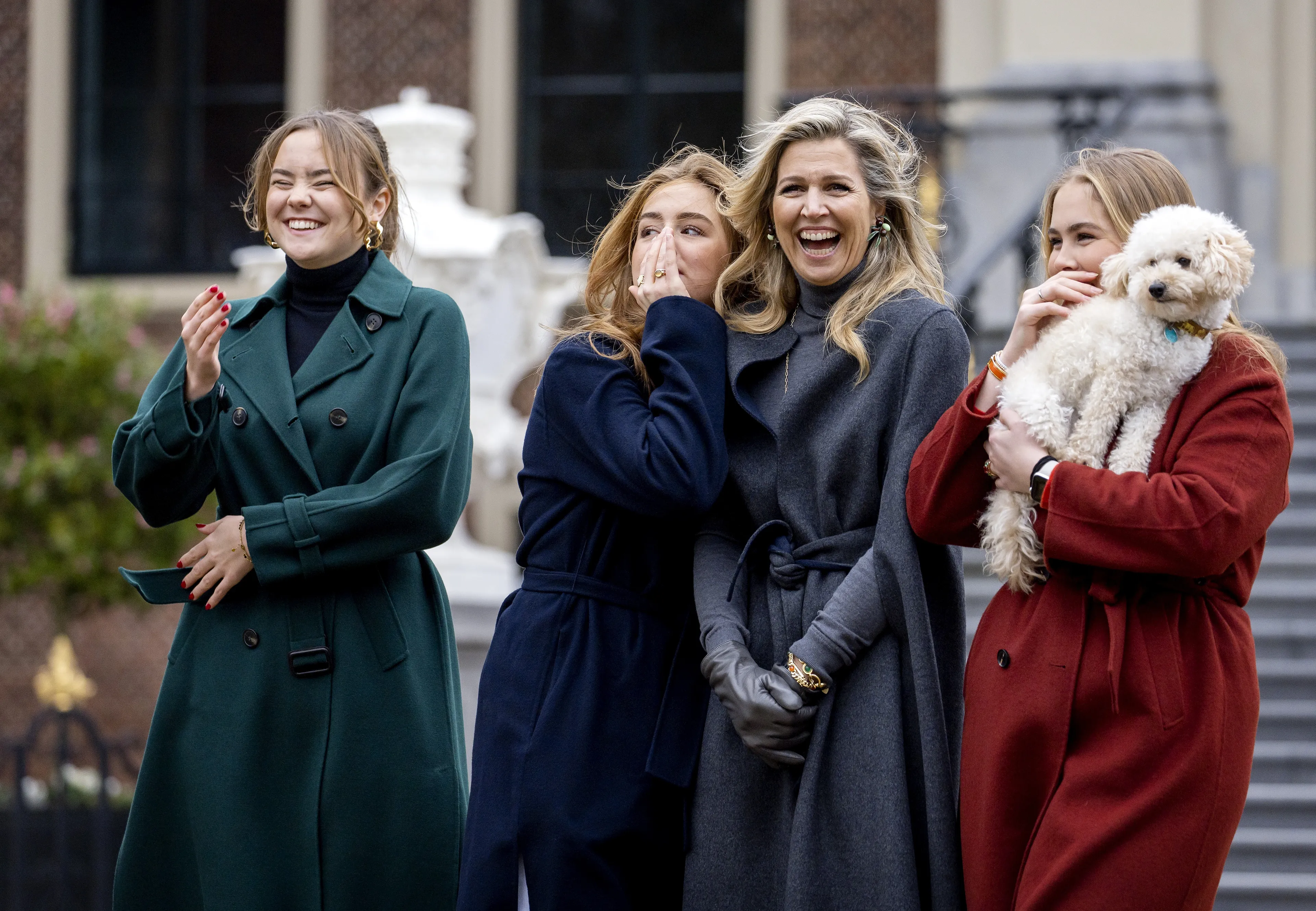 Een leuk onderonsje tijdens de fotosessie in 2023.