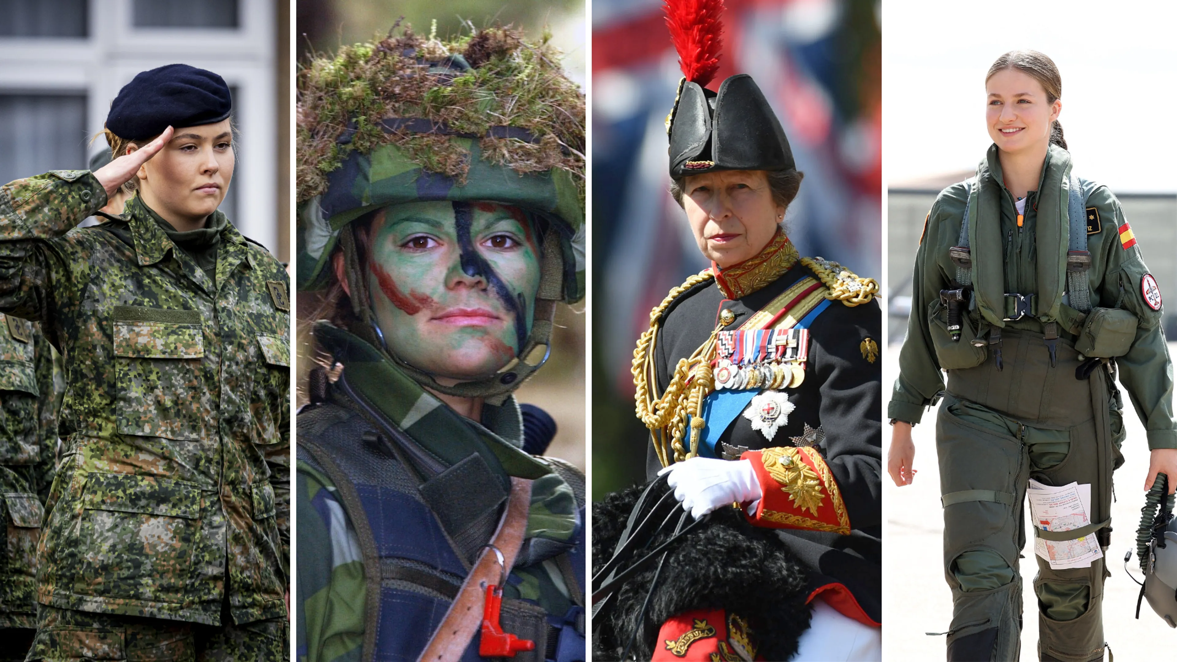 Zien: 11x vrouwelijke royals in militair uniform