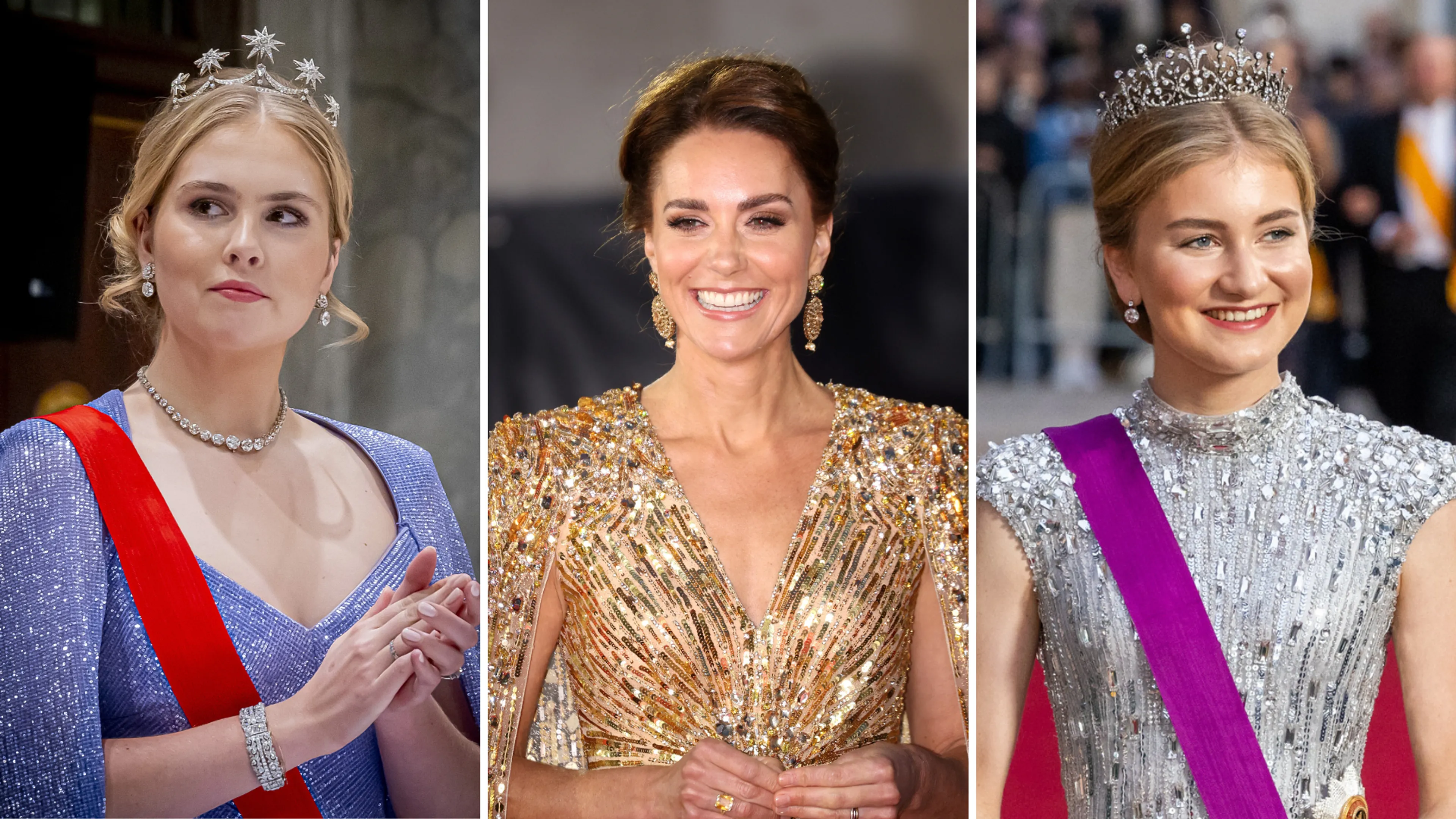 Schitterende royals: de glitterlooks van koninginnen en prinsessen