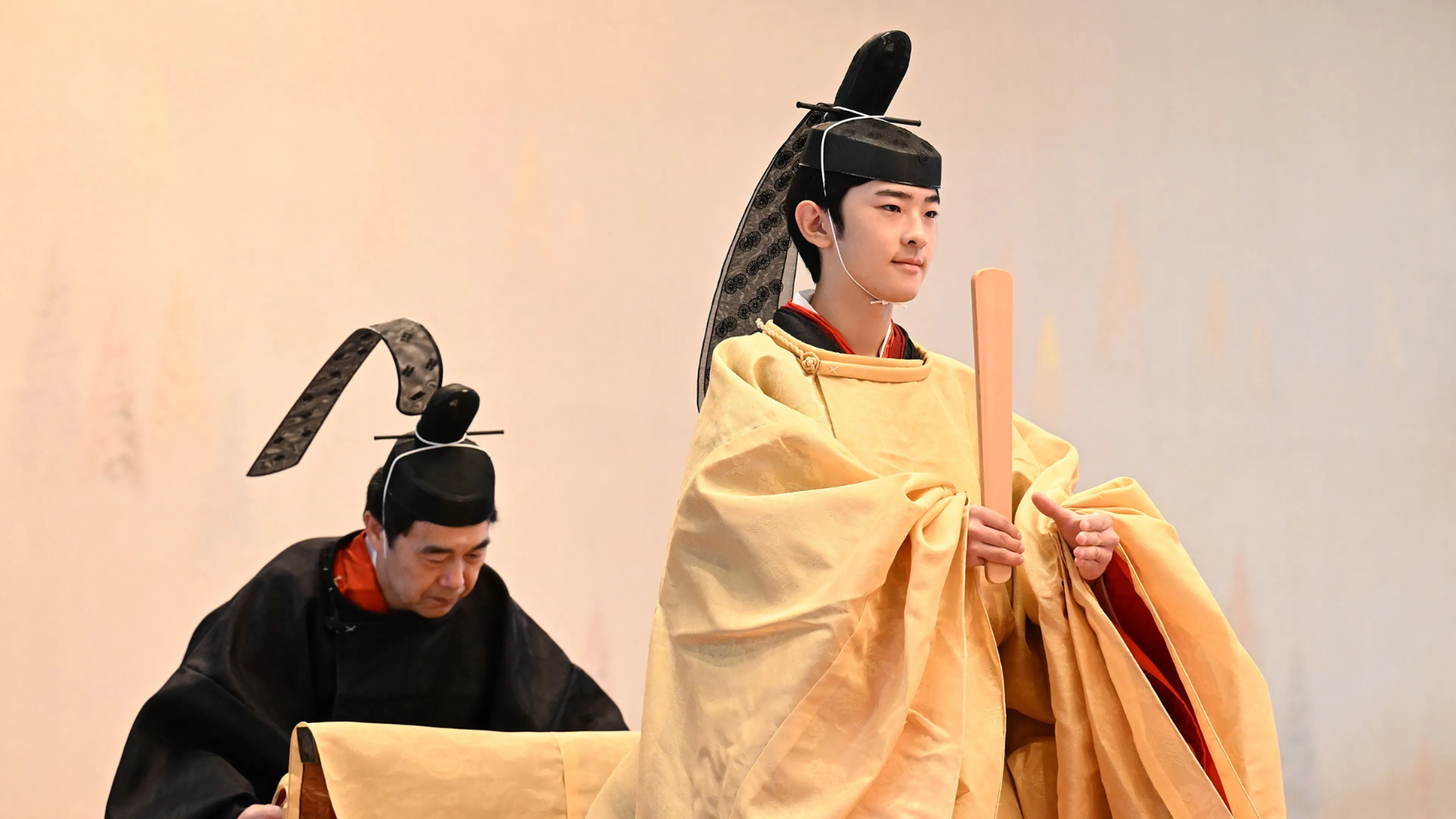 Historisch moment voor prins Hisahito van Japan