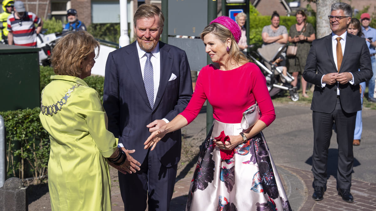Koningspaar op zonnig streekbezoek in Lopikerwaard en Vijfheerenlanden