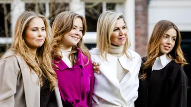 Prinsessen Amalia, Alexia en Ariane vonden het in het begin raar om Spaans te spreken tegen Máxima