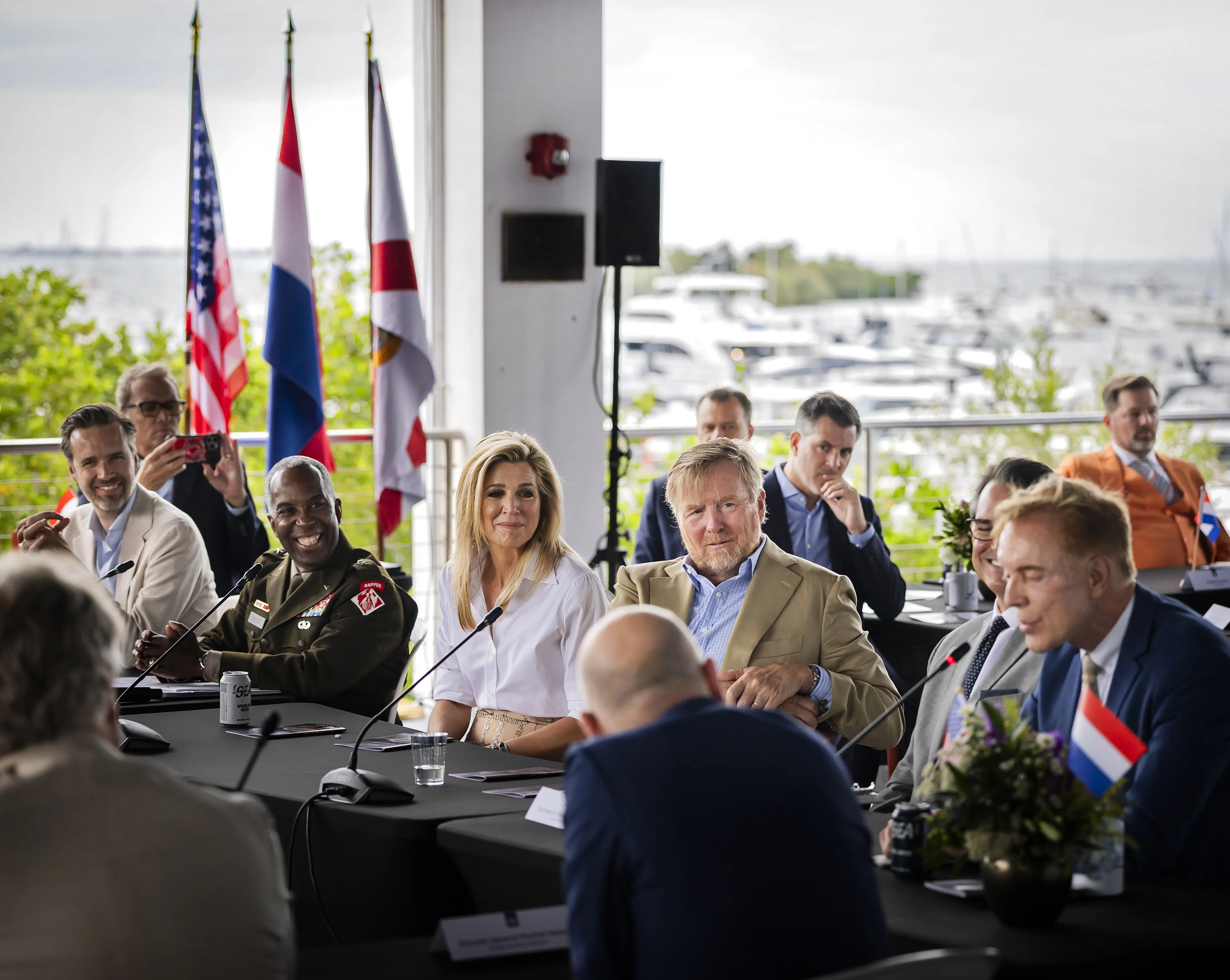 Koning Willem-Alexander en koningin Máxima sluiten vandaag hun werkbezoek aan de VS af.