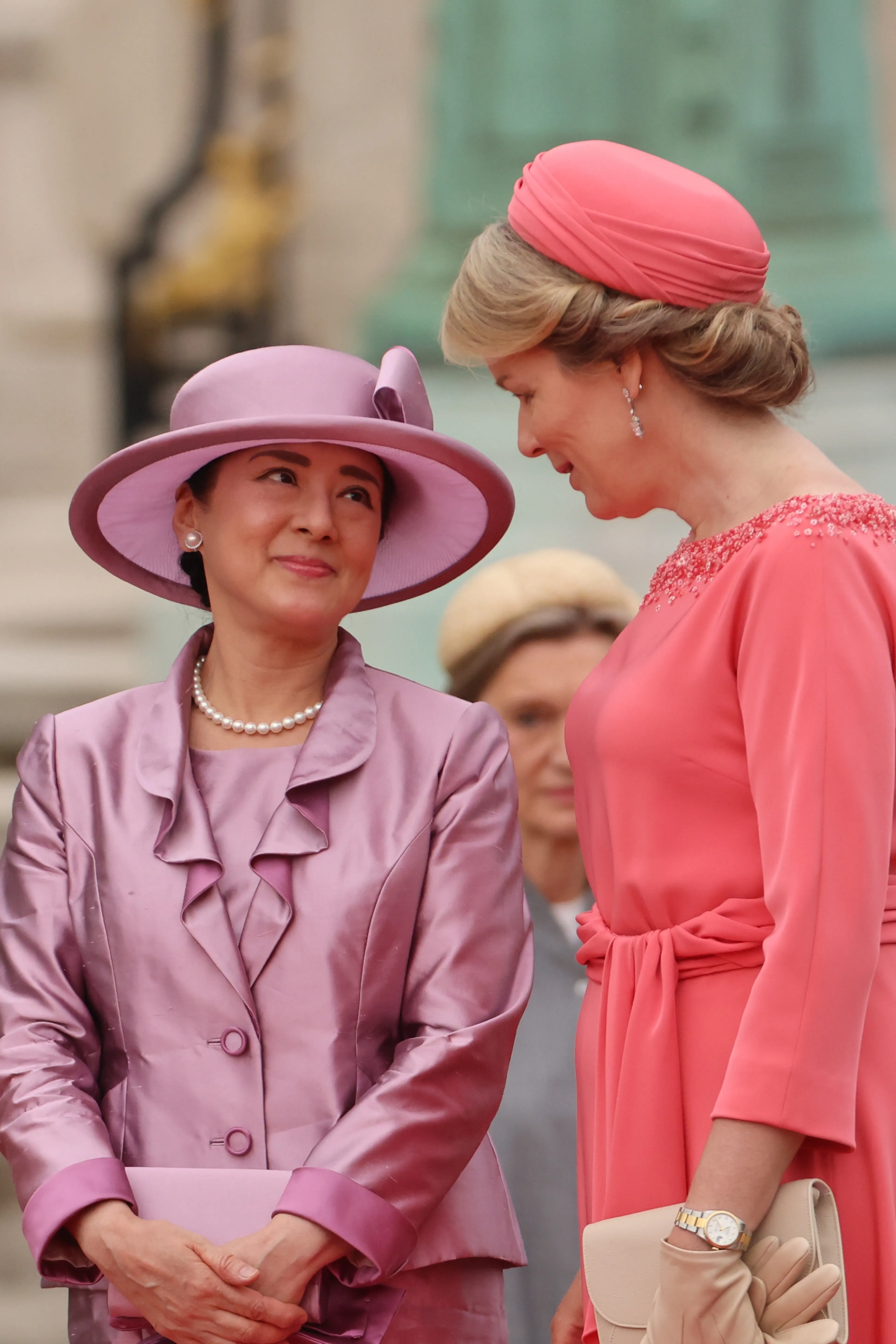 De keizerin en de koningin.