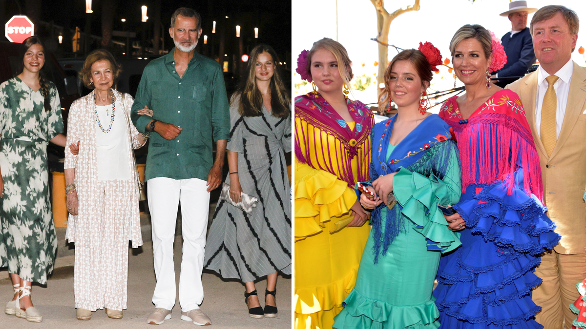 Royals op vakantie: Spanje