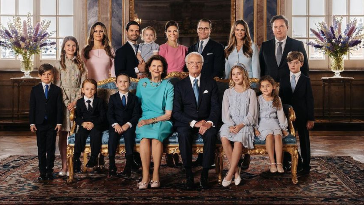 Leuk! Het Zweedse hof deelt nieuwe familiefoto's