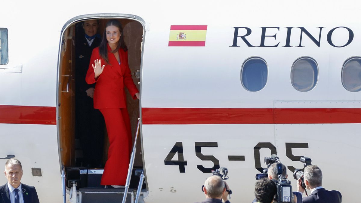 La principessa Leonor fa la sua prima visita di lavoro all’estero