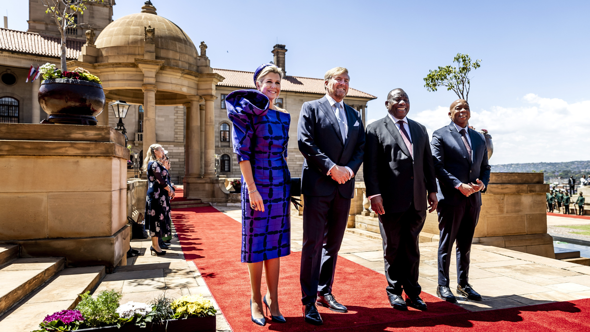 Staatsbezoek dag 2: koningspaar in Pretoria