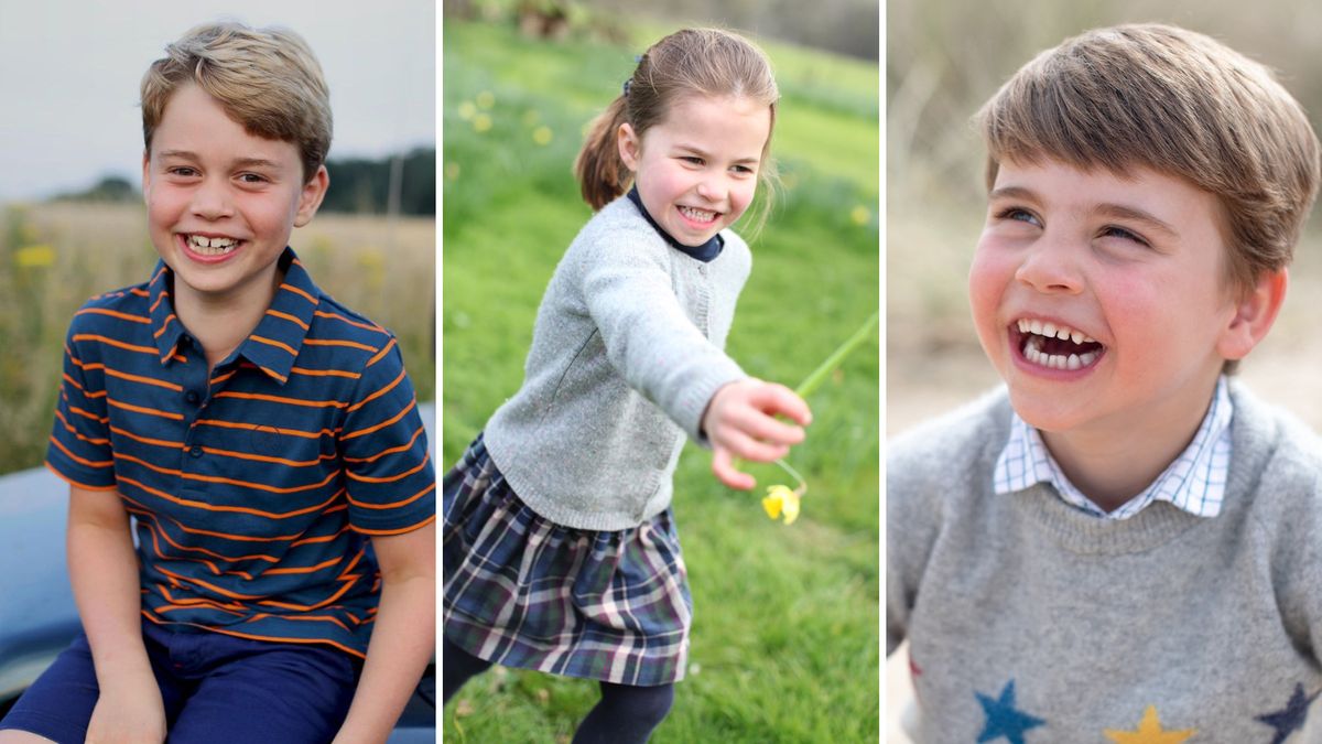 These are the nicknames of George, Charlotte and Louis