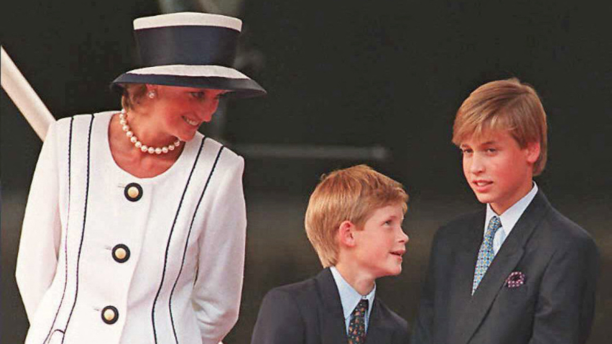 Zo was prinses Diana als moeder van prins William en prins Harry