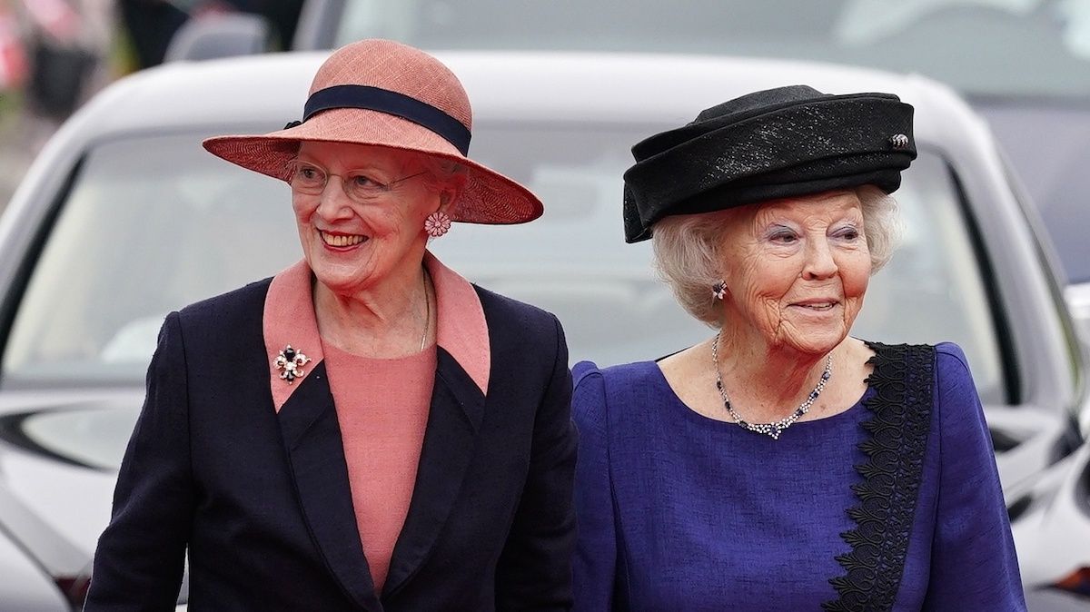 Margrethe and Beatrix celebrate farmer’s party in Denmark