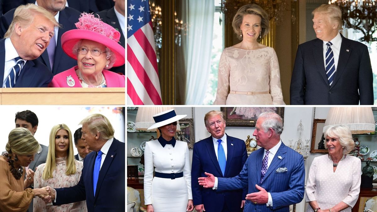 De royals en Trump: een terugblik