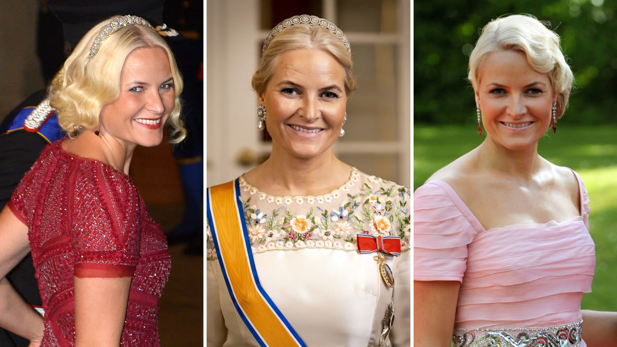 Kijk: De tien mooiste galajurken van Mette-Marit
