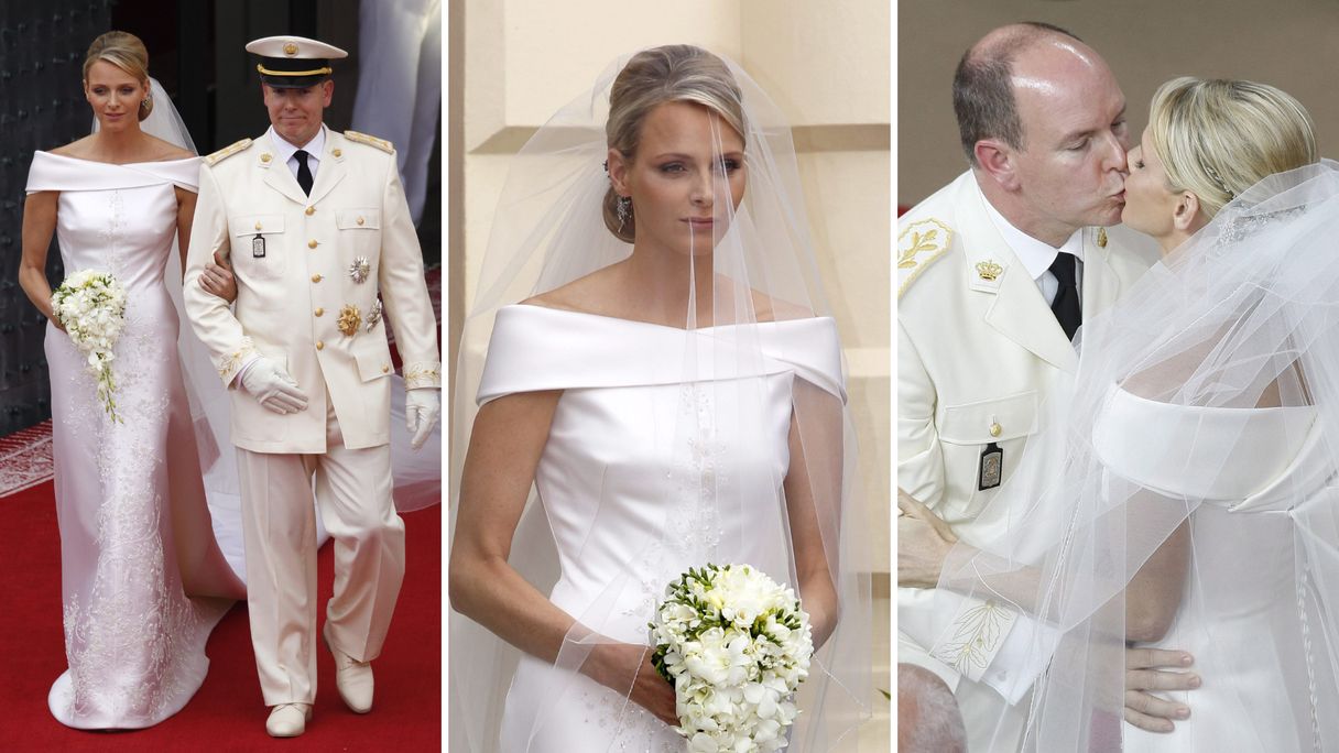 Terugblik: de huwelijksdag(en) van prins Albert en prinses Charlène van Monaco