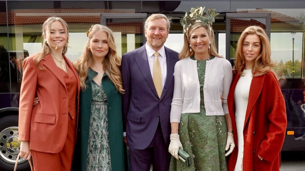 Dít dragen koningin Máxima en de prinsessen tijdens Koningsdag 2024