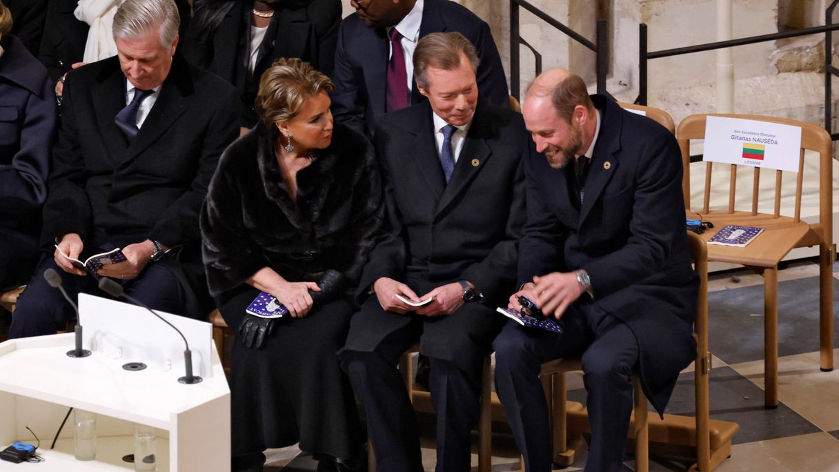 Europese royals samen in Parijs voor heropening Notre-Dame