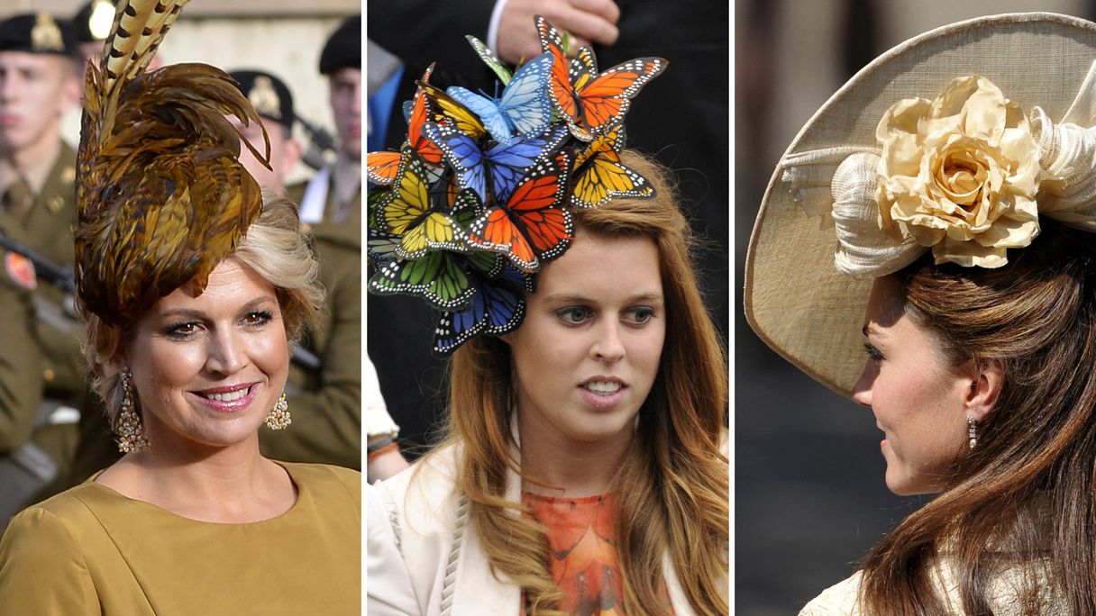 Royal bruiloften: de opvallendste hoedjes van koninklijke gasten