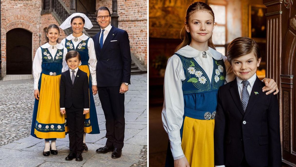 Nieuwe foto's van kroonprinses Victoria en haar gezin