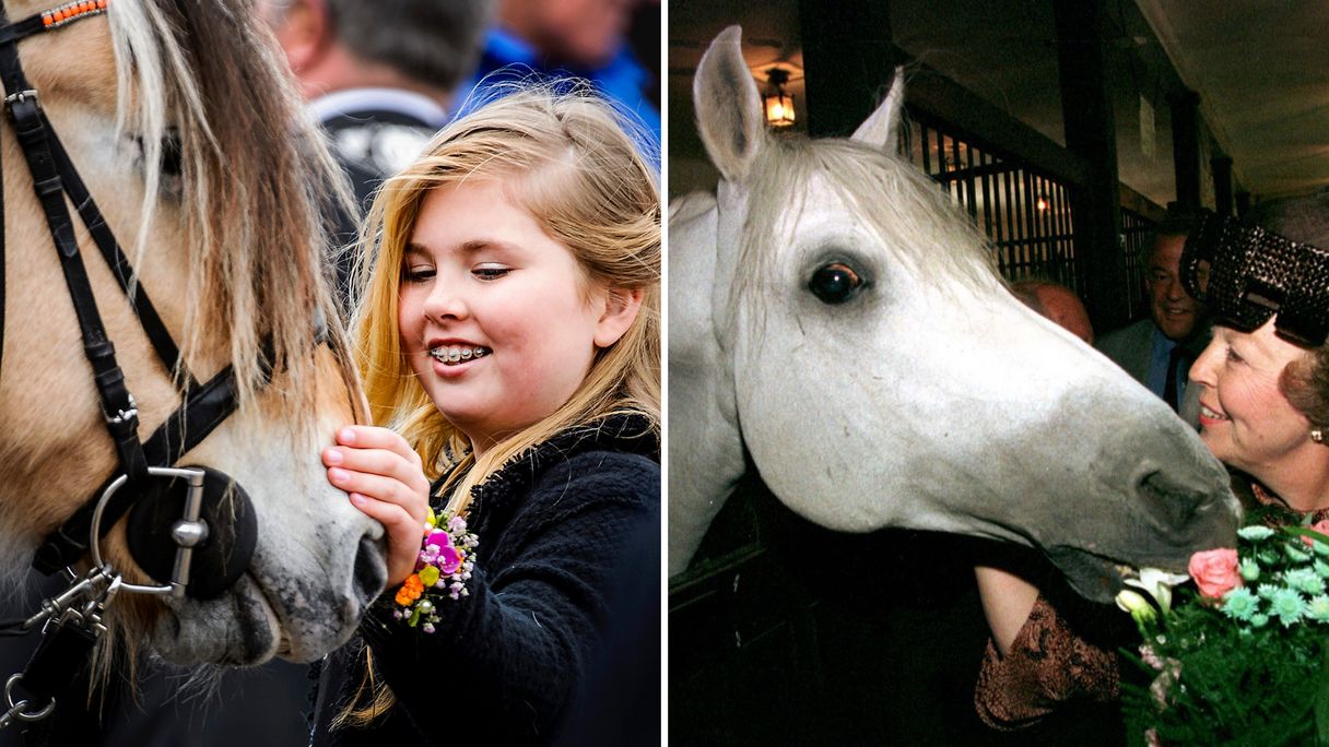 De gedeelde passie van Beatrix en Amalia: paarden