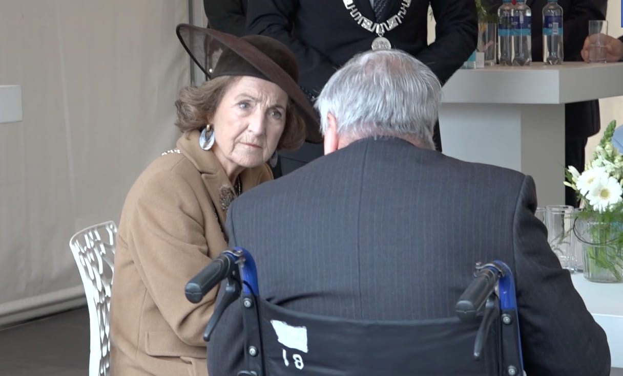Margriet herdenkt oorlogsgeschiedenis in Almere