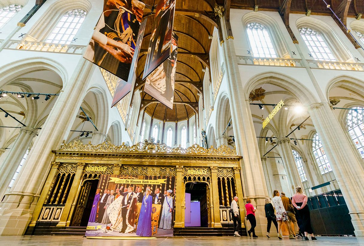 De Nieuwe Kerk opent tentoonstelling History & Royalty