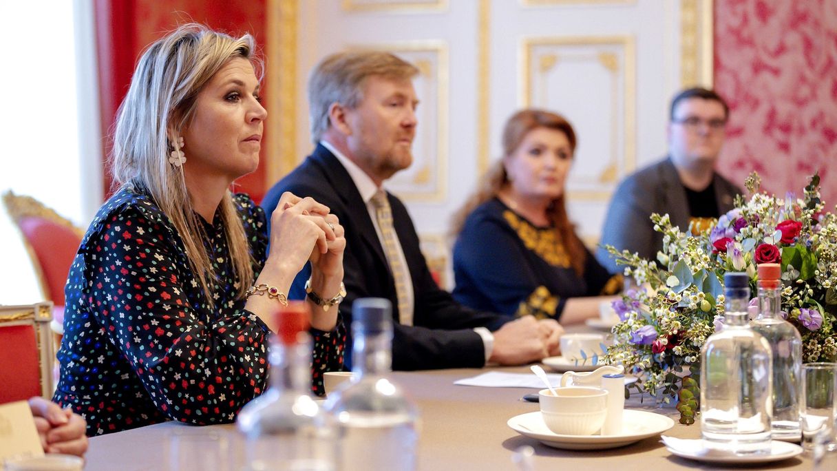 Koningspaar 'diep geraakt' door gesprekken met Oekraïeners