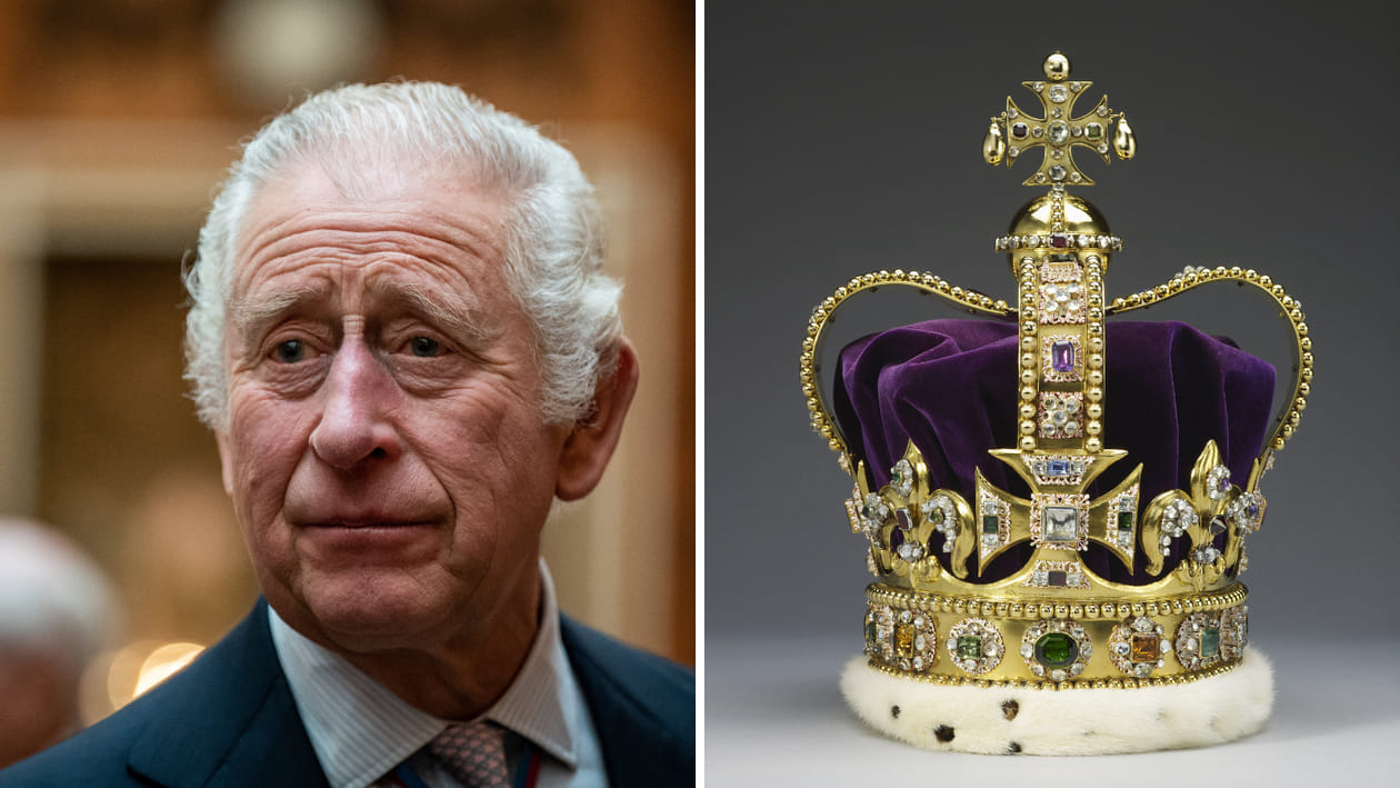 Kroon moet aangepast worden voor koning Charles Blauw Bloed