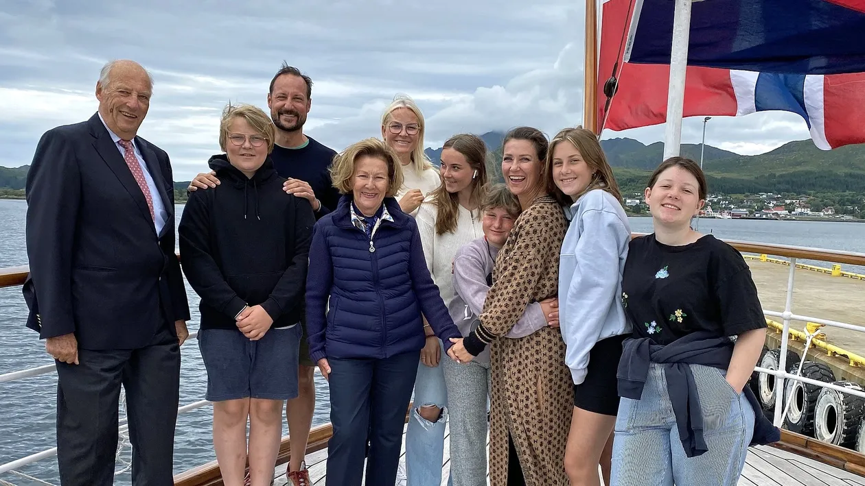 Zien Noorse Royals Delen Foto s Familievakantie Blauw Bloed