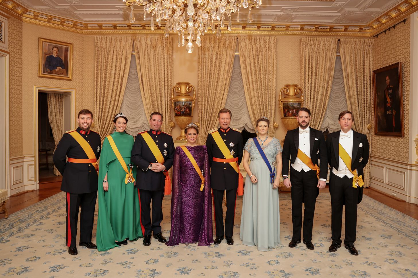Luxemburgse royals schitteren tijdens nieuwjaarsreceptie