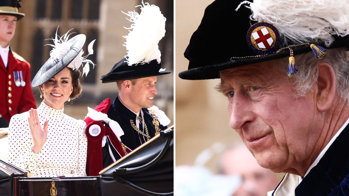 Britse royals bij Orde van de Kousenband ceremonie