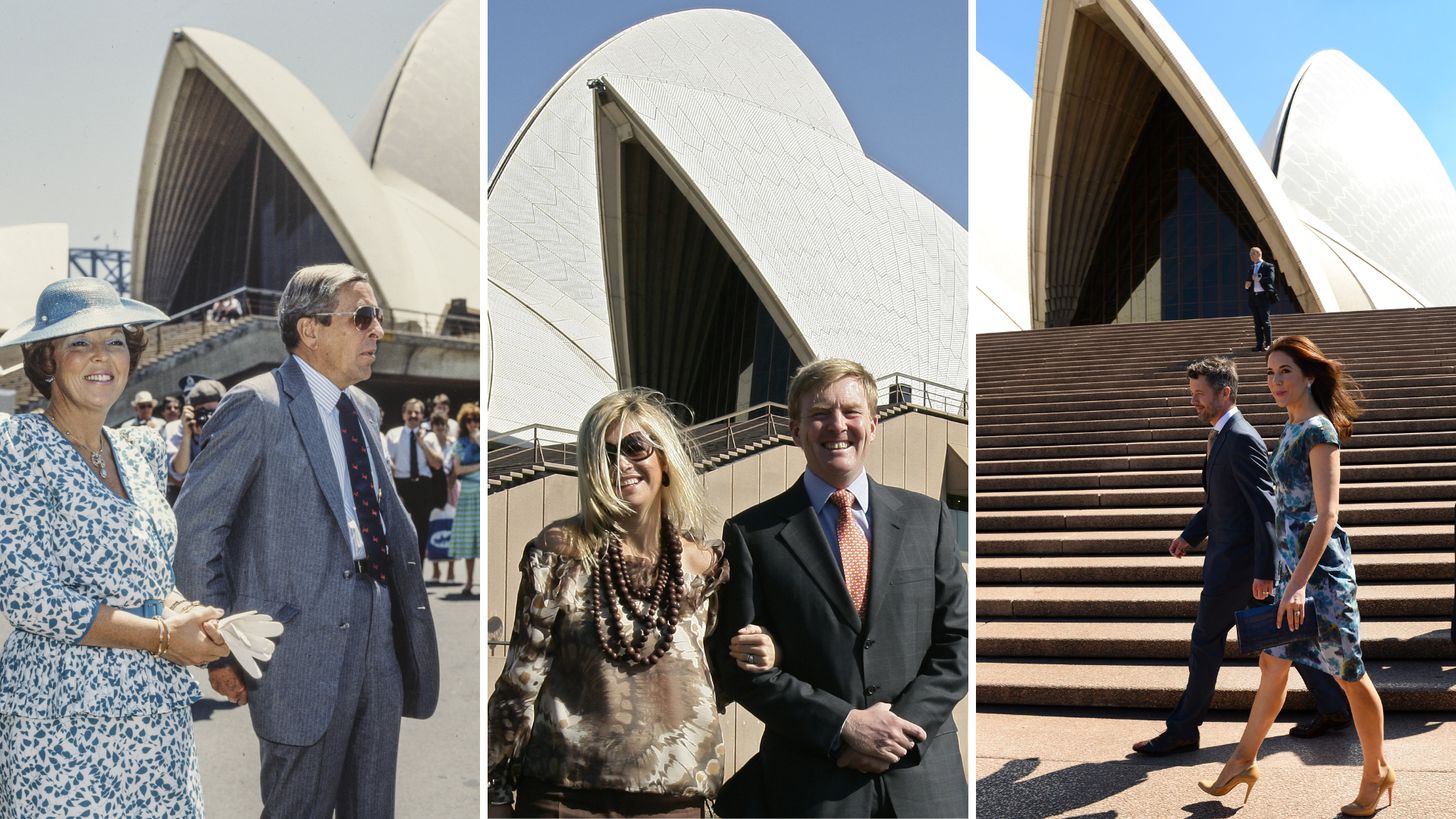 Fotoboek: 11x royals die poseren voor het Sydney Opera House