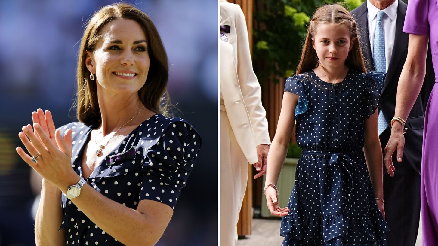 Prinses Charlotte treedt in de voetsporen van haar moeder met deze print